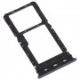 Pour Motorola Moto G62 5G / Moto G62 India SIM Card Tray + Sim / Micro SD Card Tray (noir)